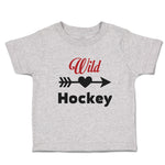 Wild Hockey Sport with Pattern Arrow