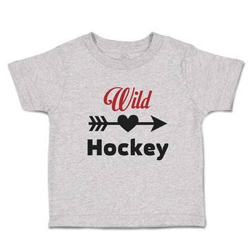 Toddler Clothes Wild Hockey Sport with Pattern Arrow Toddler Shirt Cotton