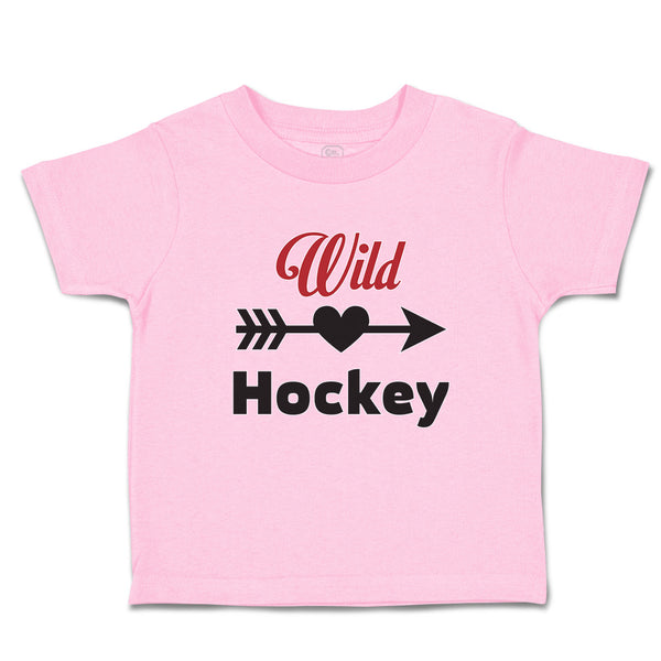 Toddler Clothes Wild Hockey Sport with Pattern Arrow Toddler Shirt Cotton