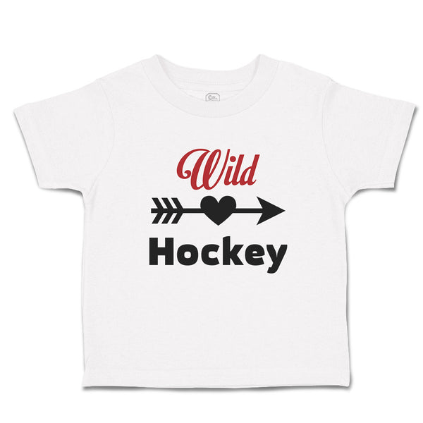 Toddler Clothes Wild Hockey Sport with Pattern Arrow Toddler Shirt Cotton