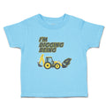 Cute Toddler Clothes I'M Digging Being 4 Toddler Shirt Baby Clothes Cotton