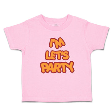 Toddler Clothes I'M Let's Party Toddler Shirt Baby Clothes Cotton