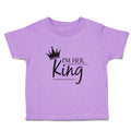 Toddler Clothes I'M Her King Toddler Shirt Baby Clothes Cotton