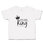 Toddler Clothes I'M Her King Toddler Shirt Baby Clothes Cotton