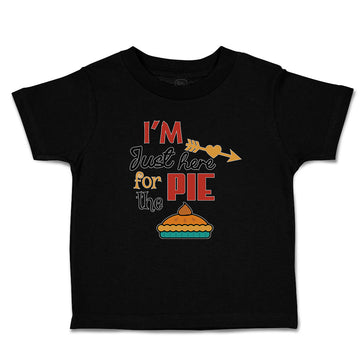 Toddler Clothes I'M Just Here for The Pie Toddler Shirt Baby Clothes Cotton