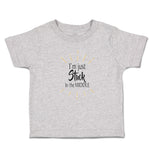 Toddler Clothes I'M Just Stuck in The Middle Toddler Shirt Baby Clothes Cotton