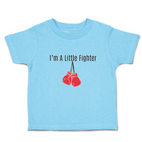 Cute Toddler Clothes I'M A Little Fighter Sport Boxing Gloves 2 Toddler Shirt