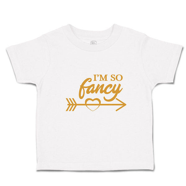 Toddler Clothes I'M So Fancy Toddler Shirt Baby Clothes Cotton