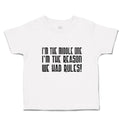 Toddler Clothes I'M The Middle 1 I'M The Reason We Had Rules! Toddler Shirt