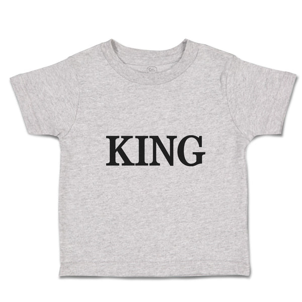 Toddler Clothes King The Ruler Toddler Shirt Baby Clothes Cotton