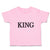 Toddler Clothes King The Ruler Toddler Shirt Baby Clothes Cotton