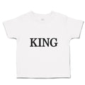 Toddler Clothes King The Ruler Toddler Shirt Baby Clothes Cotton