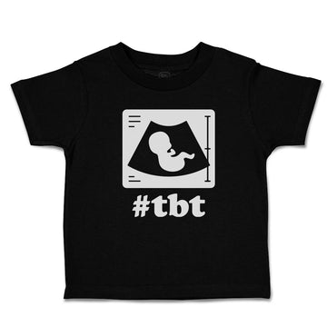 Toddler Clothes #Tbt Scanning and Inside Silhouette Baby Toddler Shirt Cotton