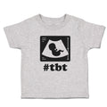 Toddler Clothes #Tbt Scanning and Inside Silhouette Baby Toddler Shirt Cotton