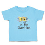 Toddler Clothes Live in The Sunshine Toddler Shirt Baby Clothes Cotton