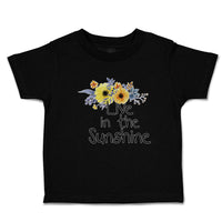 Toddler Clothes Live in The Sunshine Toddler Shirt Baby Clothes Cotton