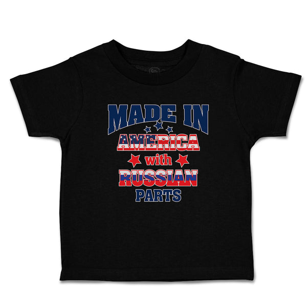 Cute Toddler Clothes Made in America with Russian Parts Toddler Shirt Cotton