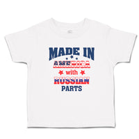 Cute Toddler Clothes Made in America with Russian Parts Toddler Shirt Cotton