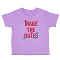Toddler Clothes Make The Rules Toddler Shirt Baby Clothes Cotton