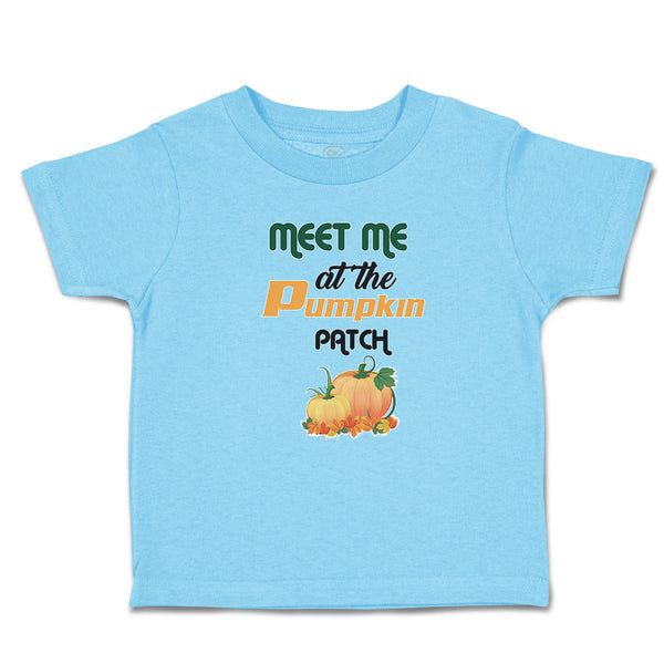 Toddler Clothes Meet Me at The Pumpkin Patch Toddler Shirt Baby Clothes Cotton