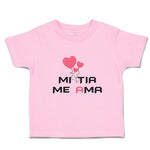 Toddler Clothes Mi Tia Me Ama Toddler Shirt Baby Clothes Cotton