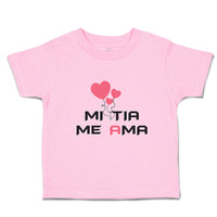 Toddler Clothes Mi Tia Me Ama Toddler Shirt Baby Clothes Cotton