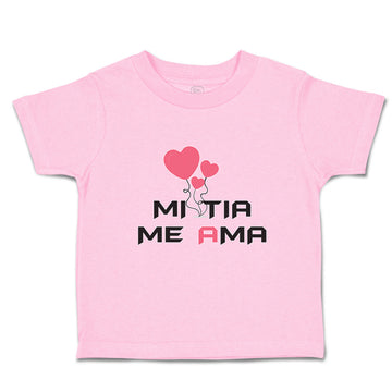 Toddler Clothes Mi Tia Me Ama Toddler Shirt Baby Clothes Cotton