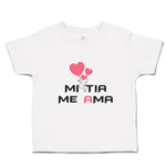 Toddler Clothes Mi Tia Me Ama Toddler Shirt Baby Clothes Cotton