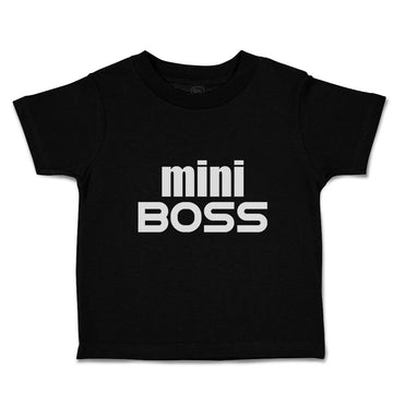 Toddler Clothes Mini Boss Toddler Shirt Baby Clothes Cotton