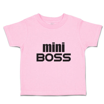 Toddler Clothes Mini Boss Toddler Shirt Baby Clothes Cotton