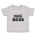 Toddler Clothes Mini Boss Toddler Shirt Baby Clothes Cotton