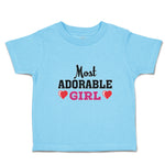 Toddler Clothes Most Adorable Girl Toddler Shirt Baby Clothes Cotton