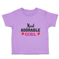 Toddler Clothes Most Adorable Girl Toddler Shirt Baby Clothes Cotton