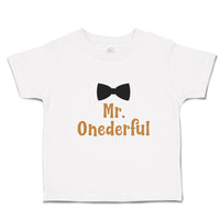 Toddler Clothes Mr. Onederful Toddler Shirt Baby Clothes Cotton