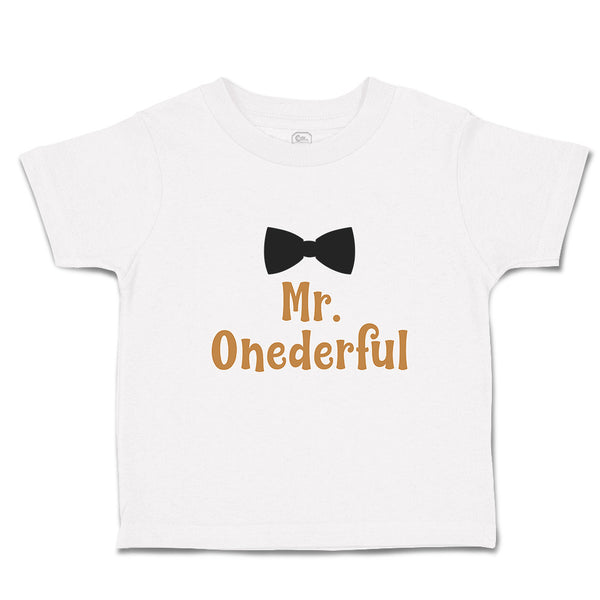 Toddler Clothes Mr. Onederful Toddler Shirt Baby Clothes Cotton