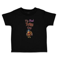 Toddler Clothes My First Turkey Day Toddler Shirt Baby Clothes Cotton
