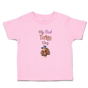 Toddler Clothes My First Turkey Day Toddler Shirt Baby Clothes Cotton