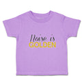 Toddler Clothes Noise Is Golden Toddler Shirt Baby Clothes Cotton