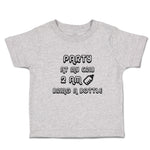 Toddler Clothes Party at My Crib 2 Am Bring A Bottle Toddler Shirt Cotton