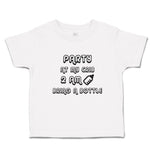 Toddler Clothes Party at My Crib 2 Am Bring A Bottle Toddler Shirt Cotton