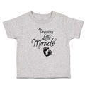 Toddler Clothes Precious Little Miracle Toddler Shirt Baby Clothes Cotton