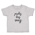 Toddler Clothes Pretty Boy Swag Toddler Shirt Baby Clothes Cotton