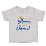 Toddler Clothes The Prince Has Arrived Toddler Shirt Baby Clothes Cotton