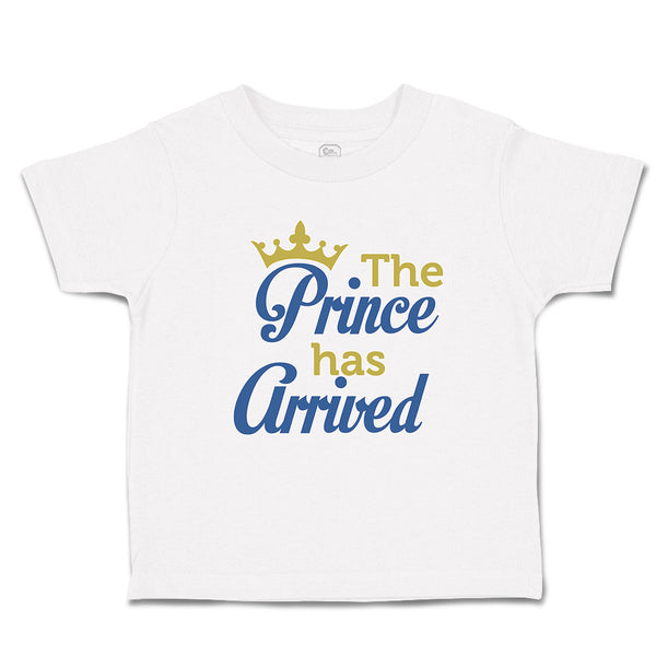 Toddler Clothes The Prince Has Arrived Toddler Shirt Baby Clothes Cotton