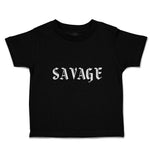 Toddler Clothes Savage Word Toddler Shirt Baby Clothes Cotton