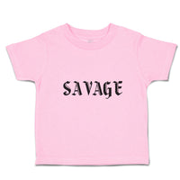 Toddler Clothes Savage Word Toddler Shirt Baby Clothes Cotton