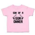 Toddler Clothes Son of A Gun Owner Toddler Shirt Baby Clothes Cotton