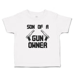 Toddler Clothes Son of A Gun Owner Toddler Shirt Baby Clothes Cotton