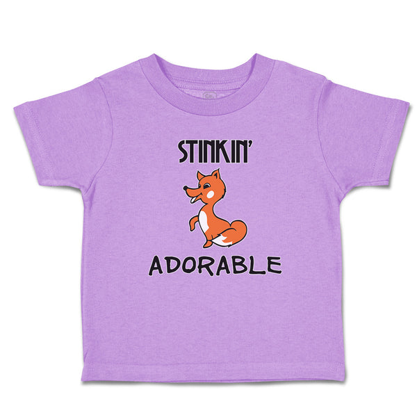 Toddler Clothes Stinkin' Adorable Toddler Shirt Baby Clothes Cotton