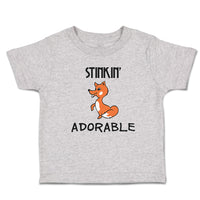 Toddler Clothes Stinkin' Adorable Toddler Shirt Baby Clothes Cotton